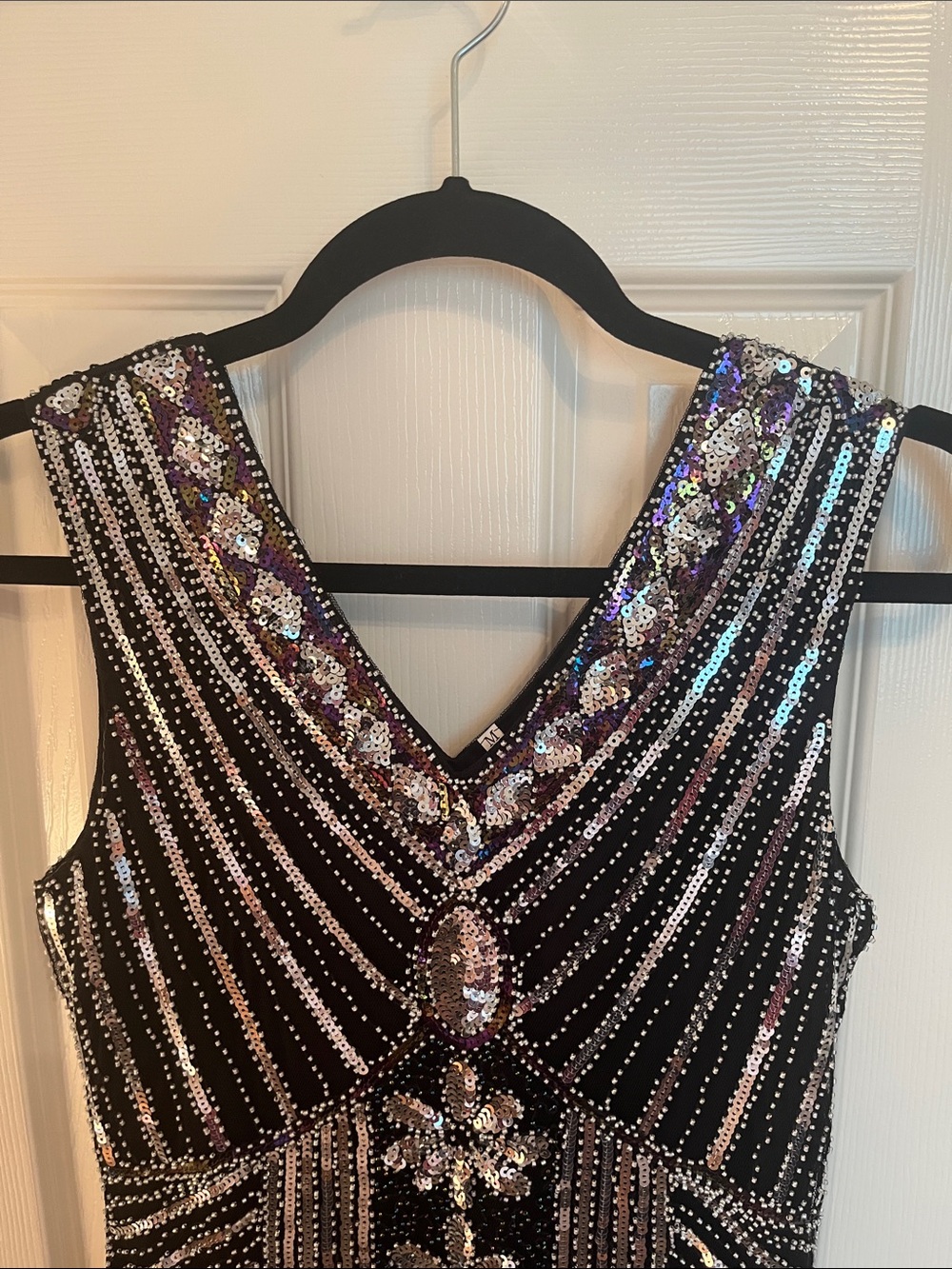 Sequin Tassel Flapper Dress - Picture 2 of 9